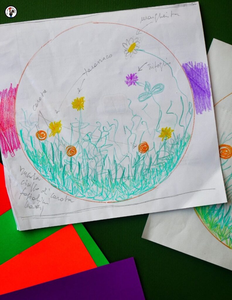 Disegnare un bozzetto di quel che vuoi cucinare