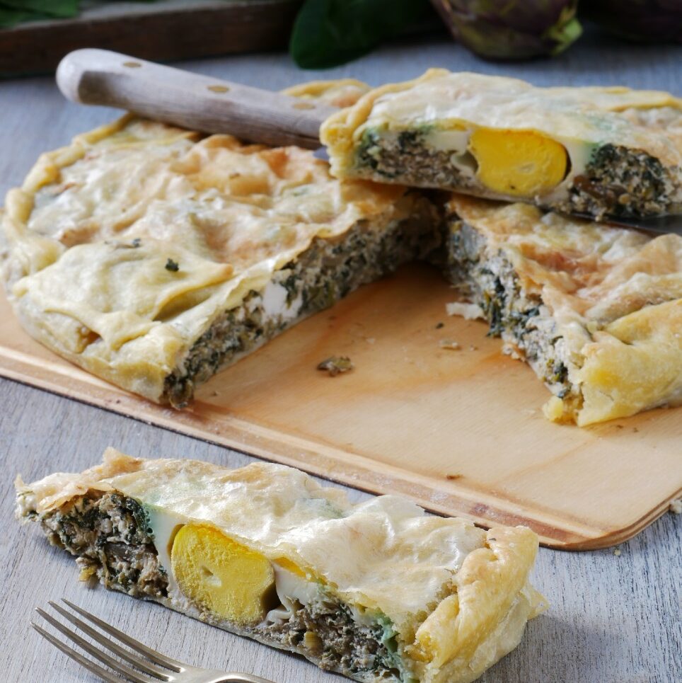 Torta pasqualina car aspect ratio 1 1