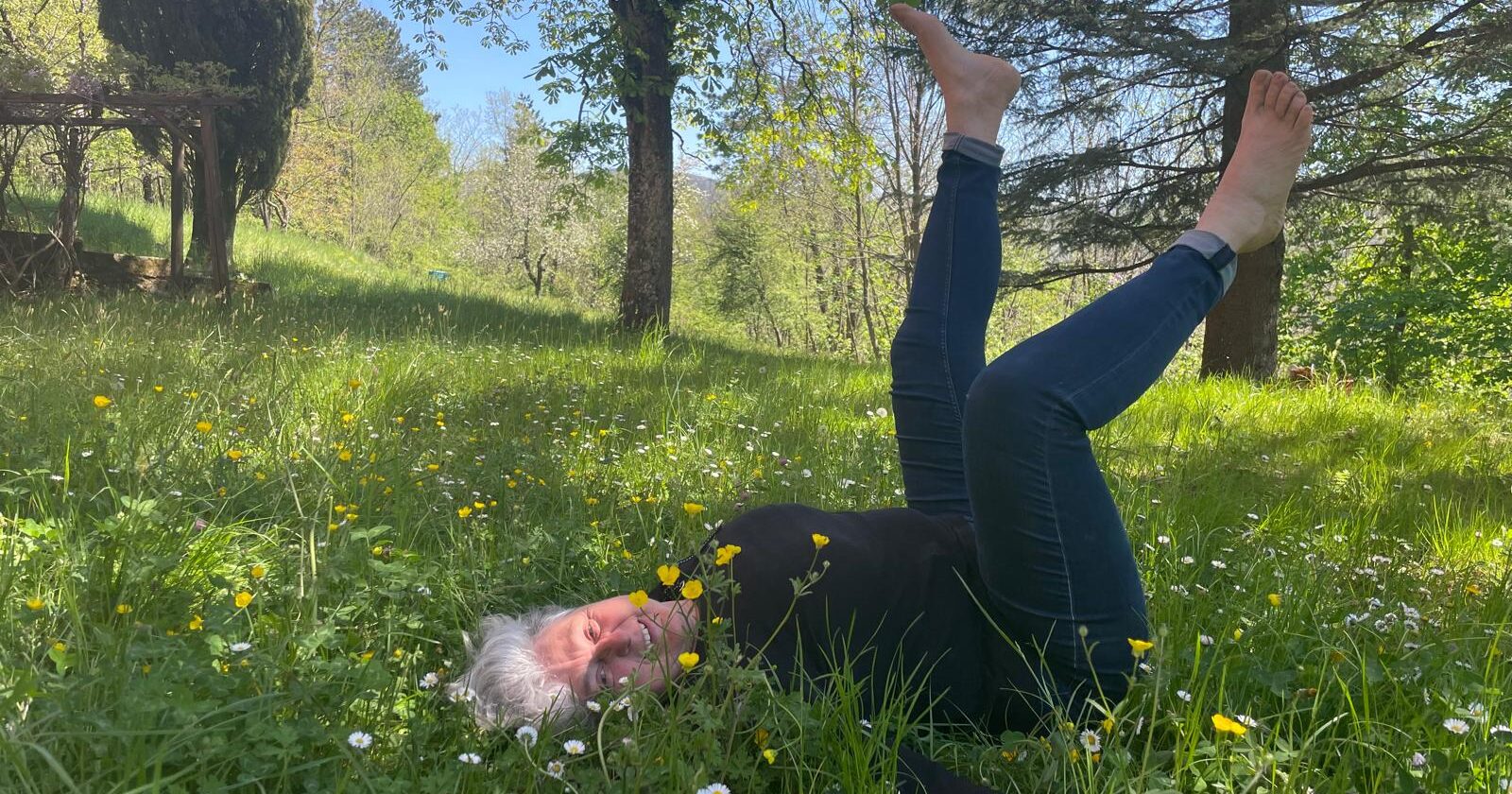 Gambe all'aria: racconti e ricette