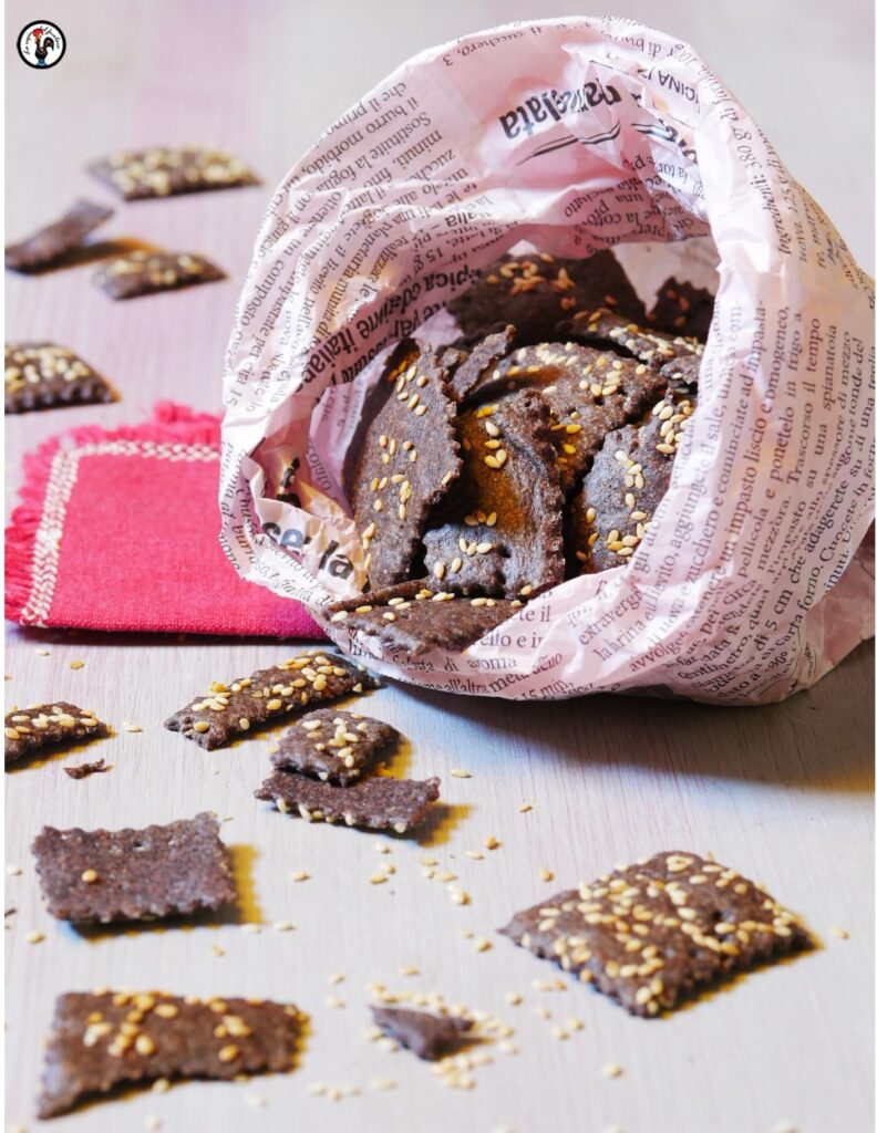 Crackers di riso venere 