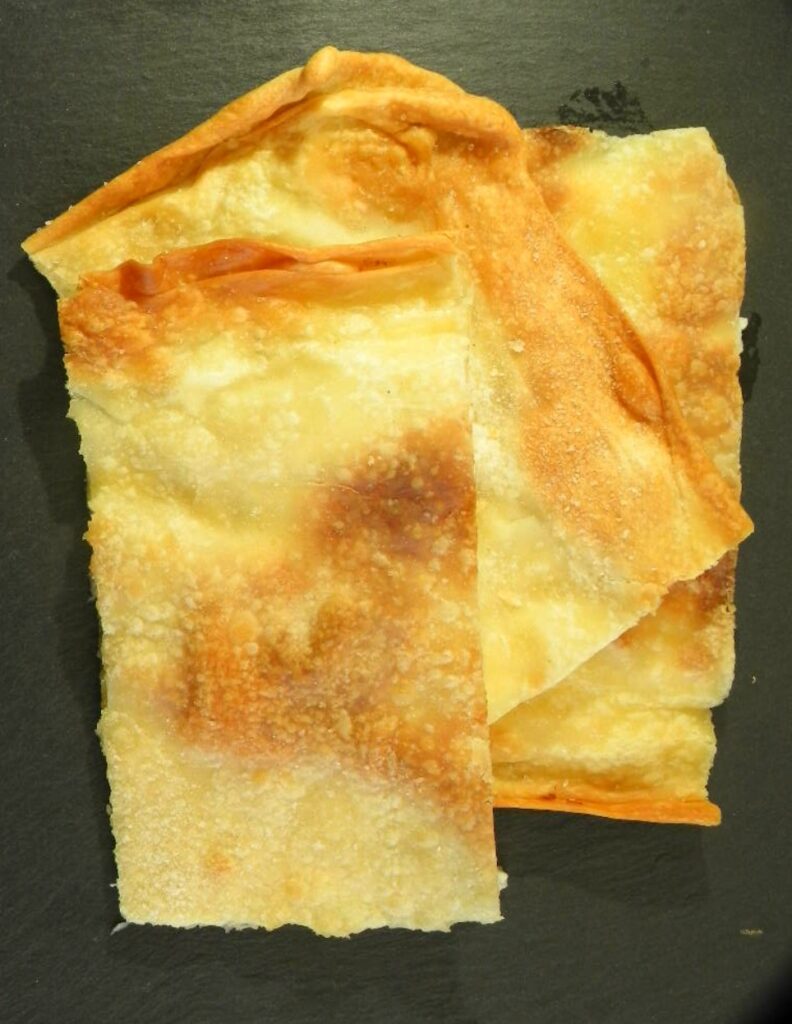 Focaccia al formaggio di Recco 