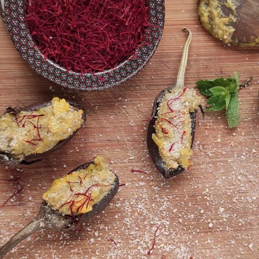 Melanzane ripiene finger food or1 aspect ratio 1 1