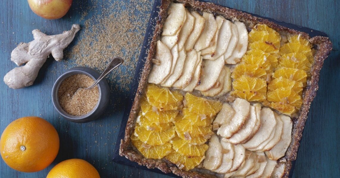 Crostata senza glutine arance mele 2 aspect ratio 1200 630