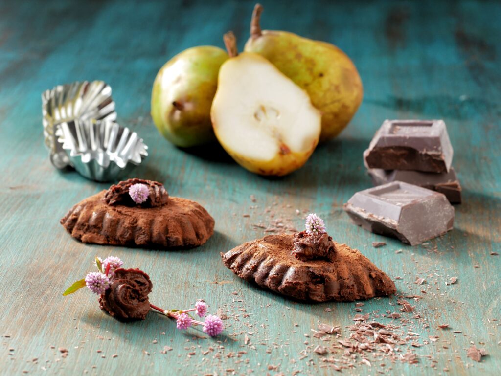Fudge di pere cioccolato
